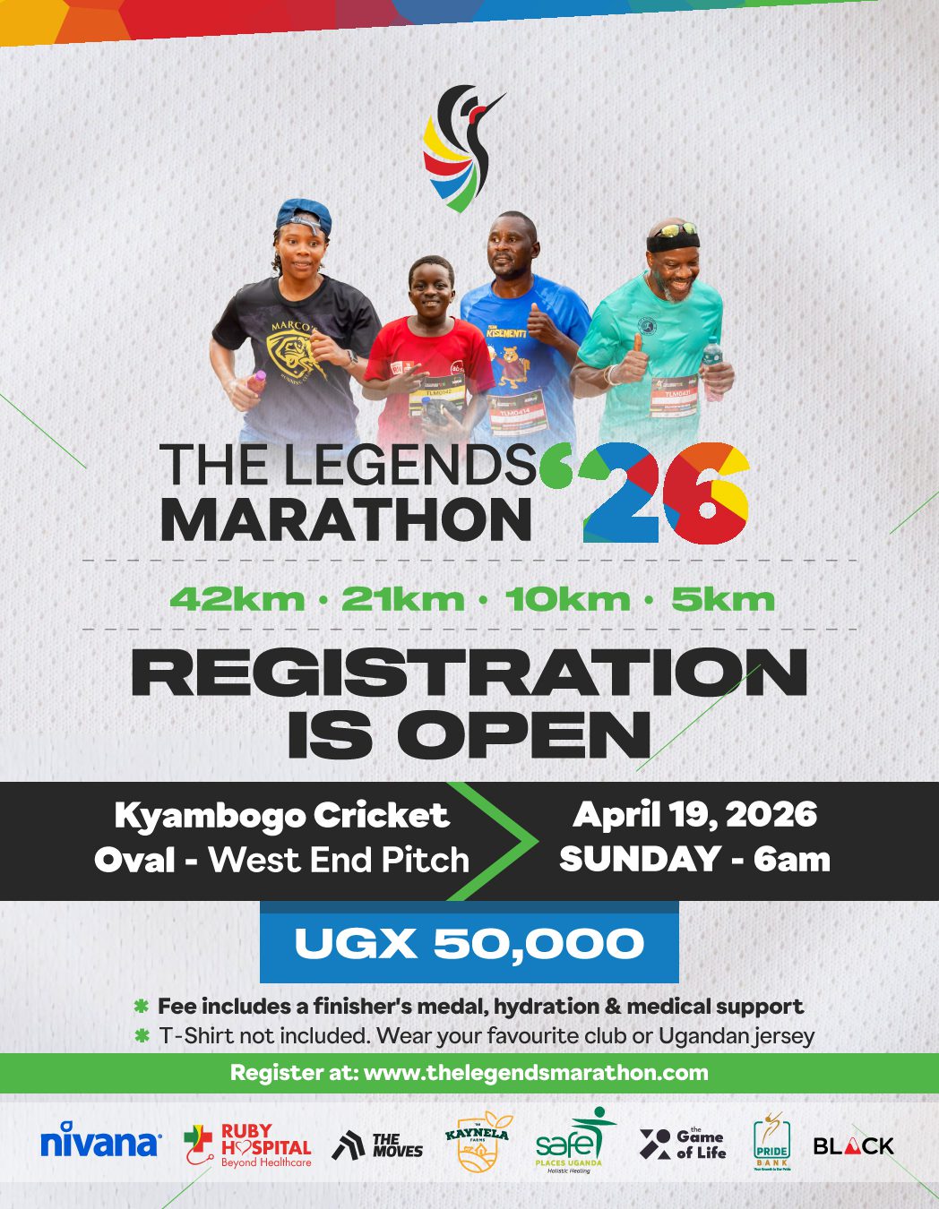The Legends Marathon Ticket